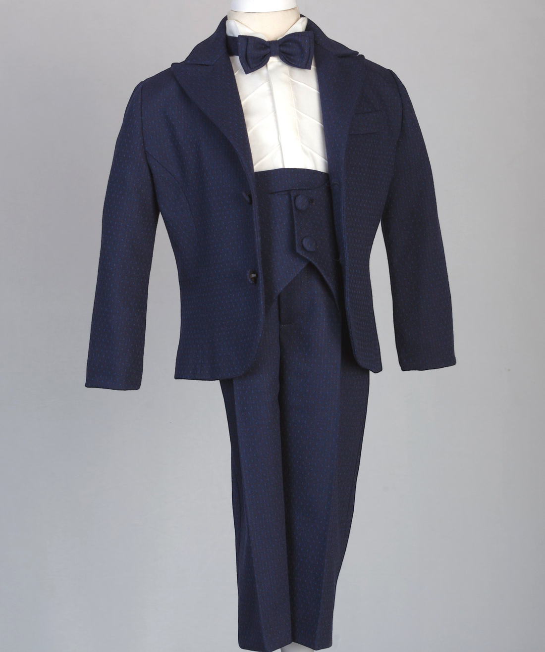 05031 HANDMADE BOYS TUXEDO 6-PCS SET