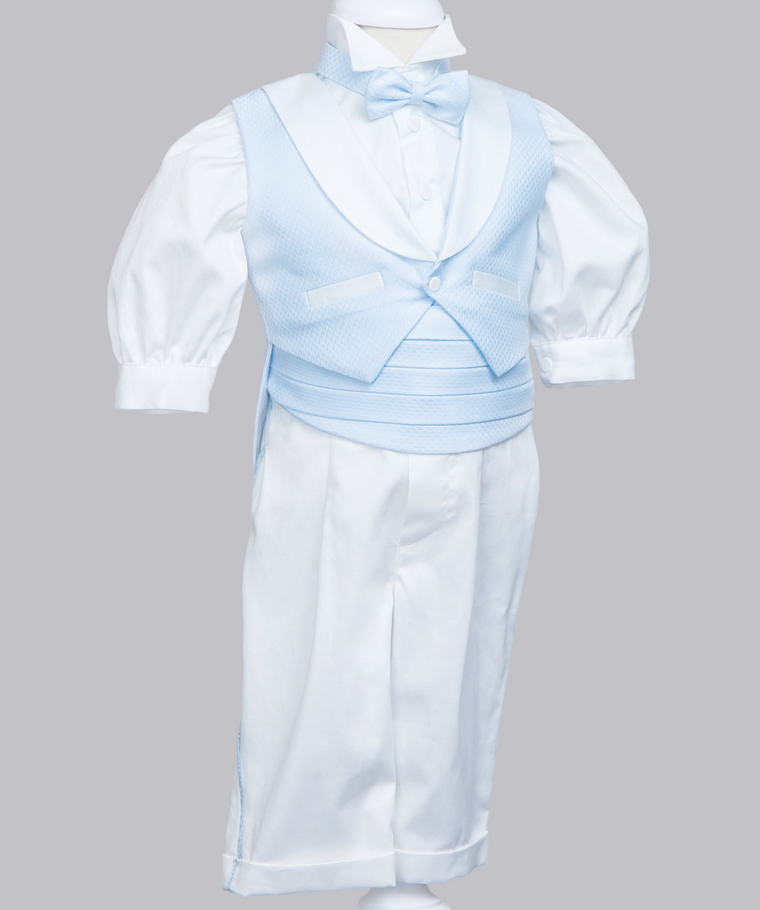 05005 HANDMADE BOYS TUXEDO 5PCS SET