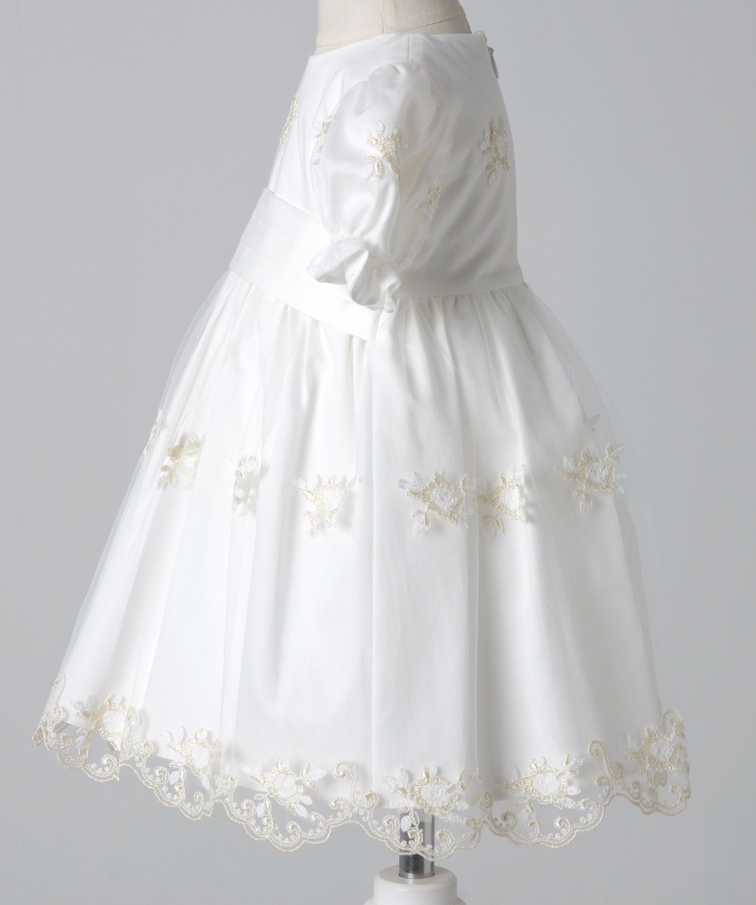 04030 NERFE LACE HANDMADE BABY GIRL DRESS