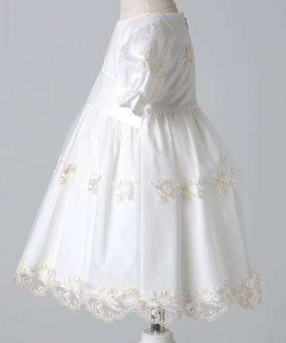 04030 NERFE LACE HANDMADE BABY GIRL DRESS