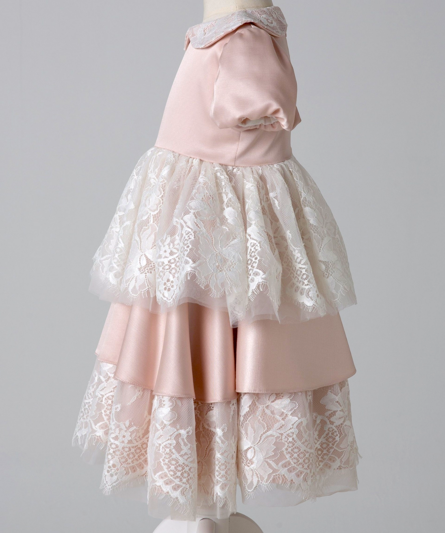 04043 MANUELLA LACE HANDMADE BABY GIRL DRESS