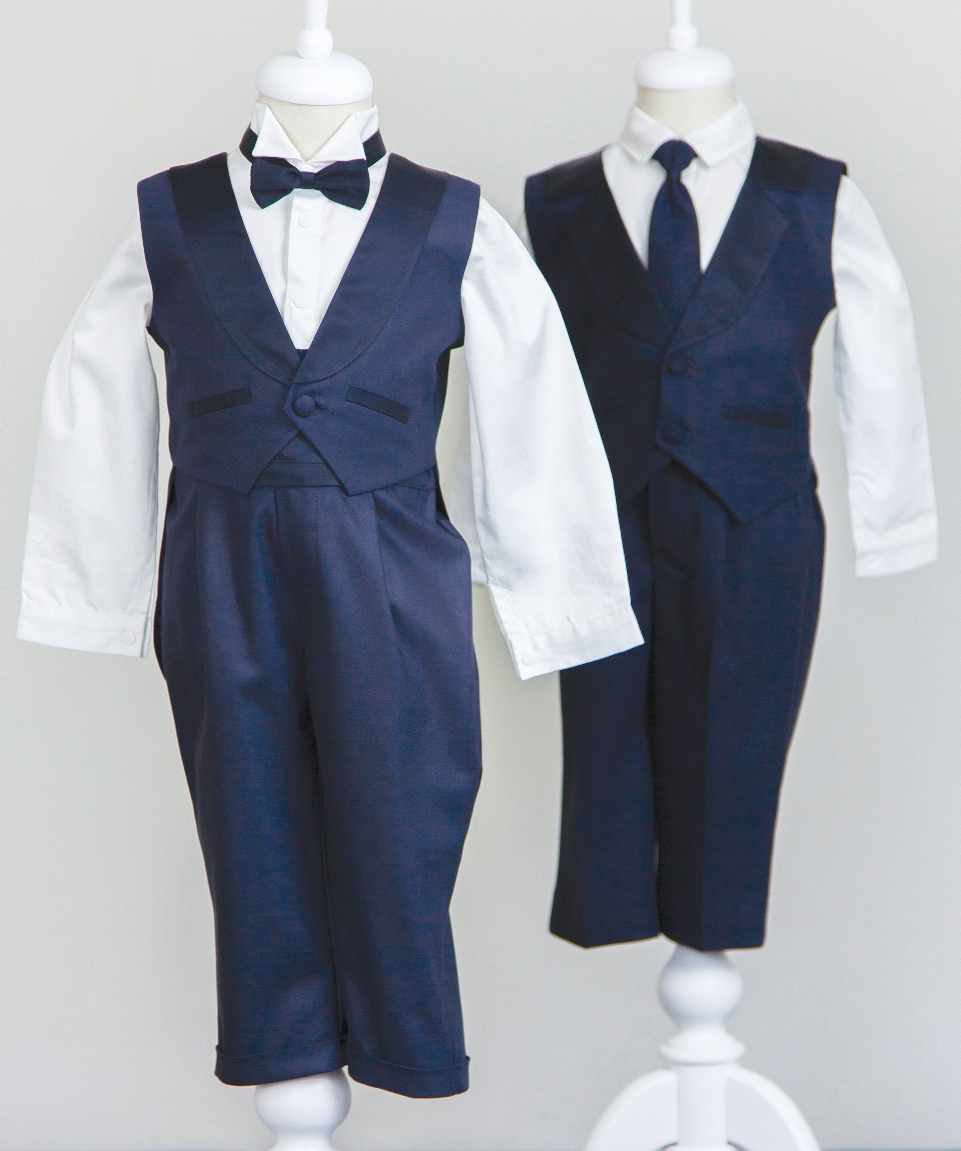 05006 HANDMADE BOYS TUXEDO 5PCS SET ( BOW TIE )