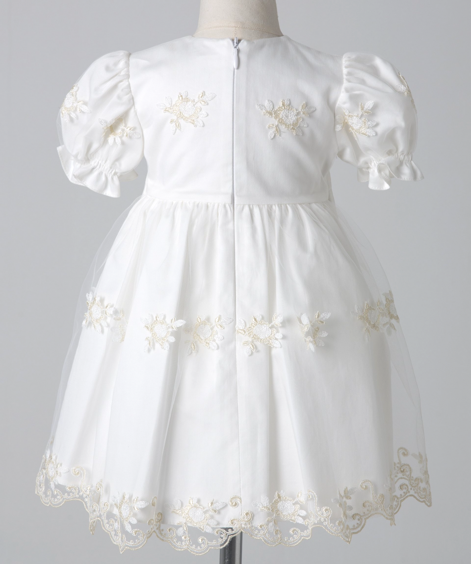 04030 NERFE LACE HANDMADE BABY GIRL DRESS