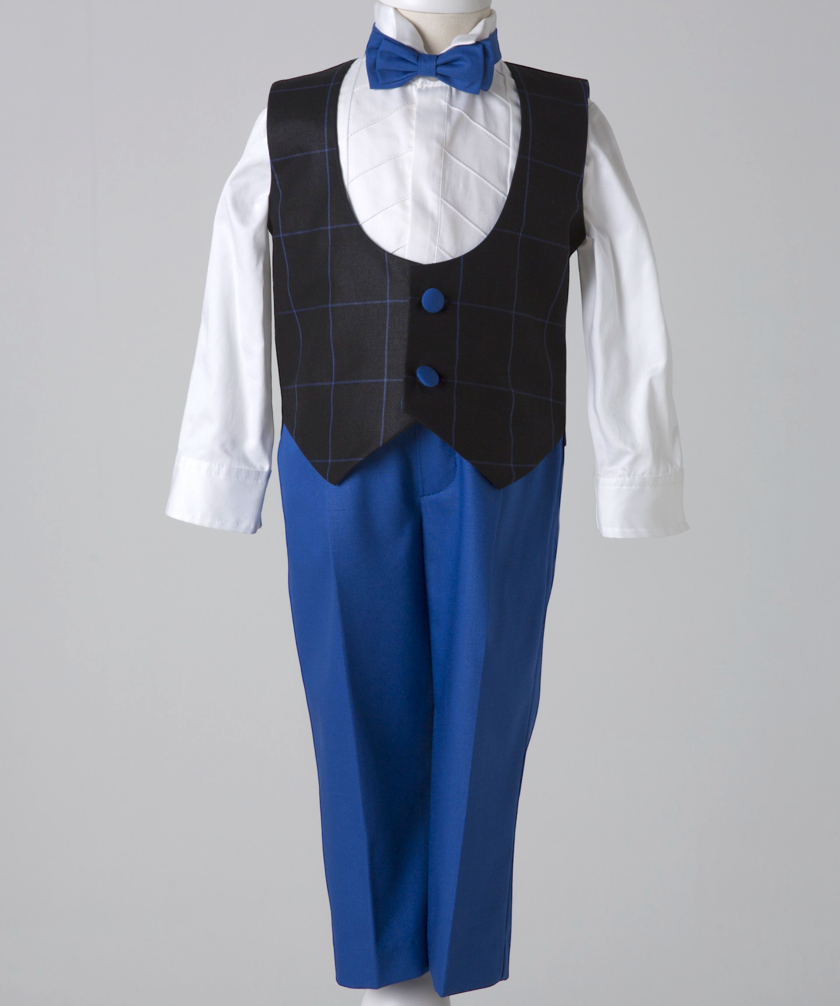 05034-7 HANDMADE BOYS TUXEDO 4PCS SET