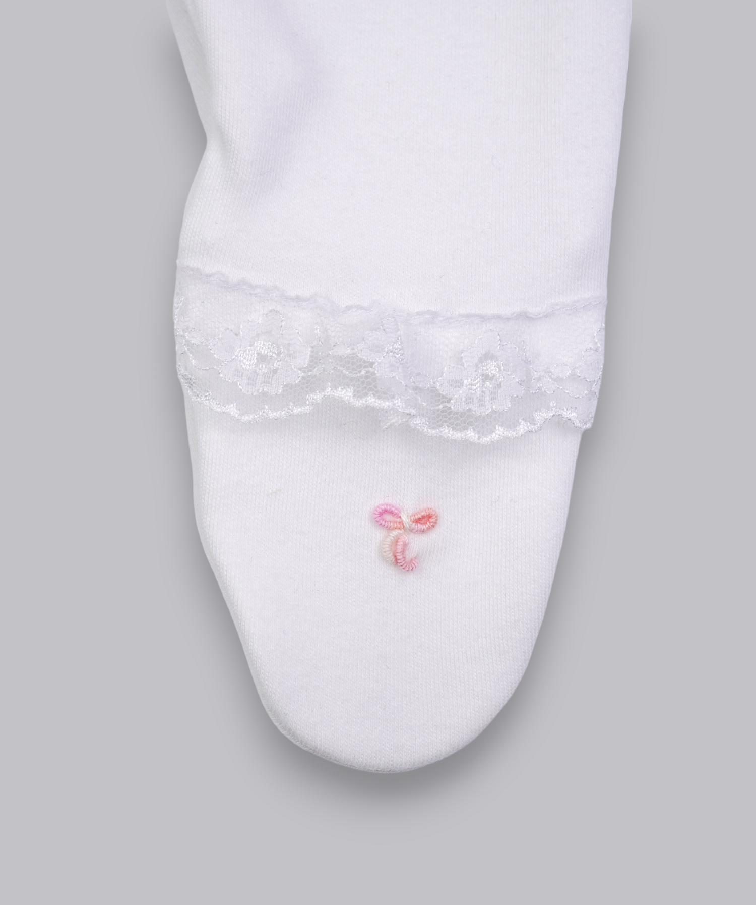 41016 BALLON HANDMADE EMBROIDERY NEWBORN OUTFIT 5-PCS SET PINK