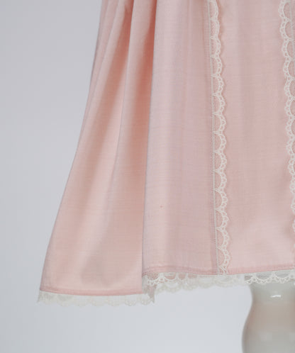 04029 SILK PLITTING HANDMADE BABY GIRL DRESS