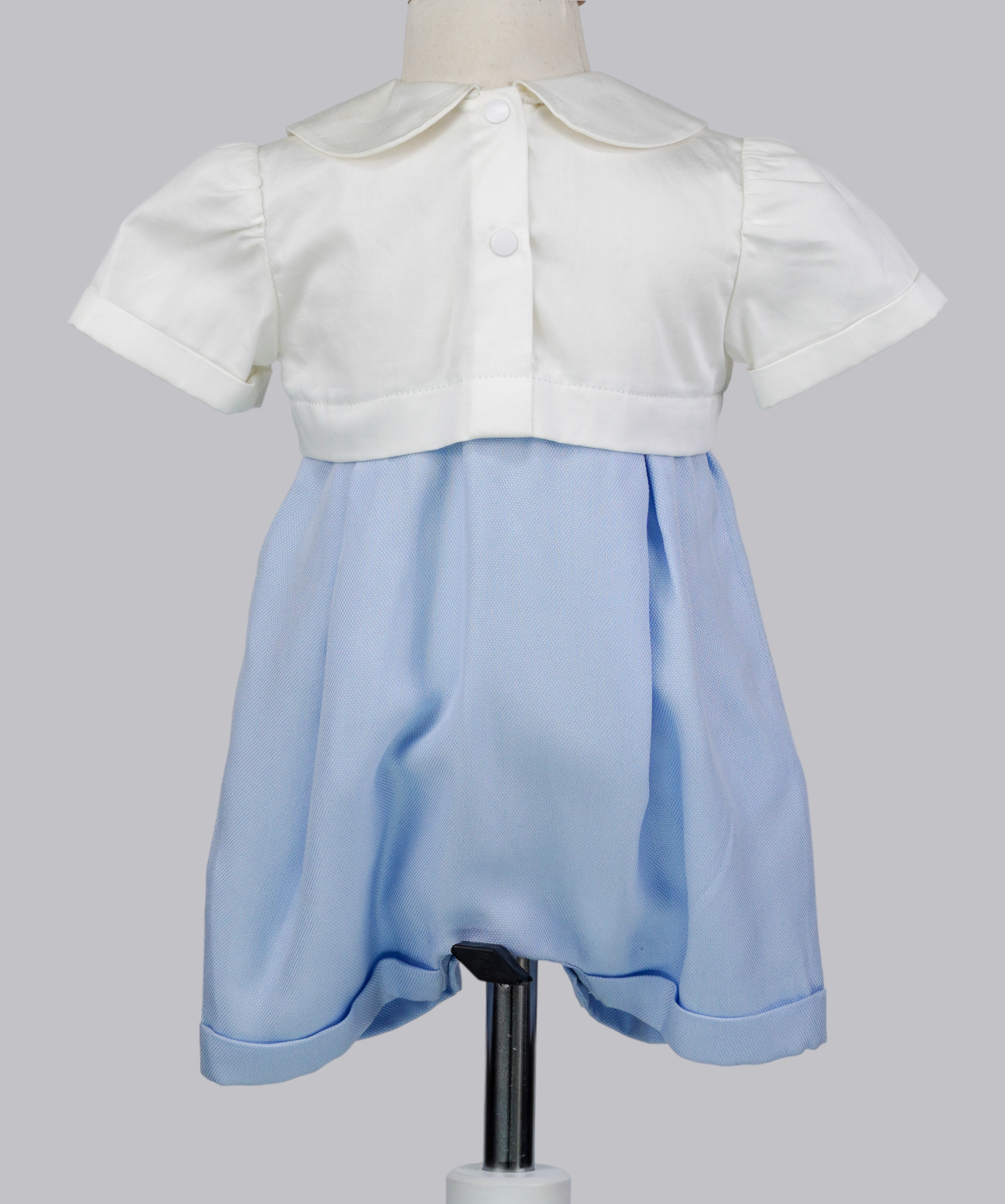 05048 HANDMADE CLASSIC ROMPER BLUE